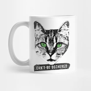 Cat with green eyes animal Mug